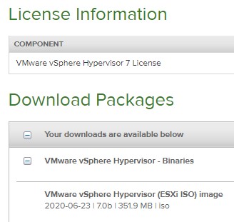 vmware esxi 6.7 u2 hpe custom image