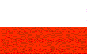 The National Flag of Poland.